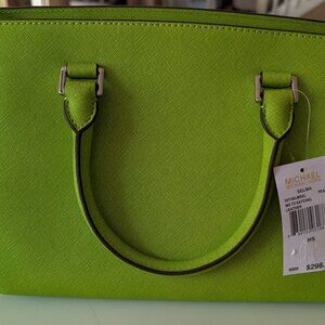 Authentic Michael Kors Selma Bag in "Pear" New, with tags